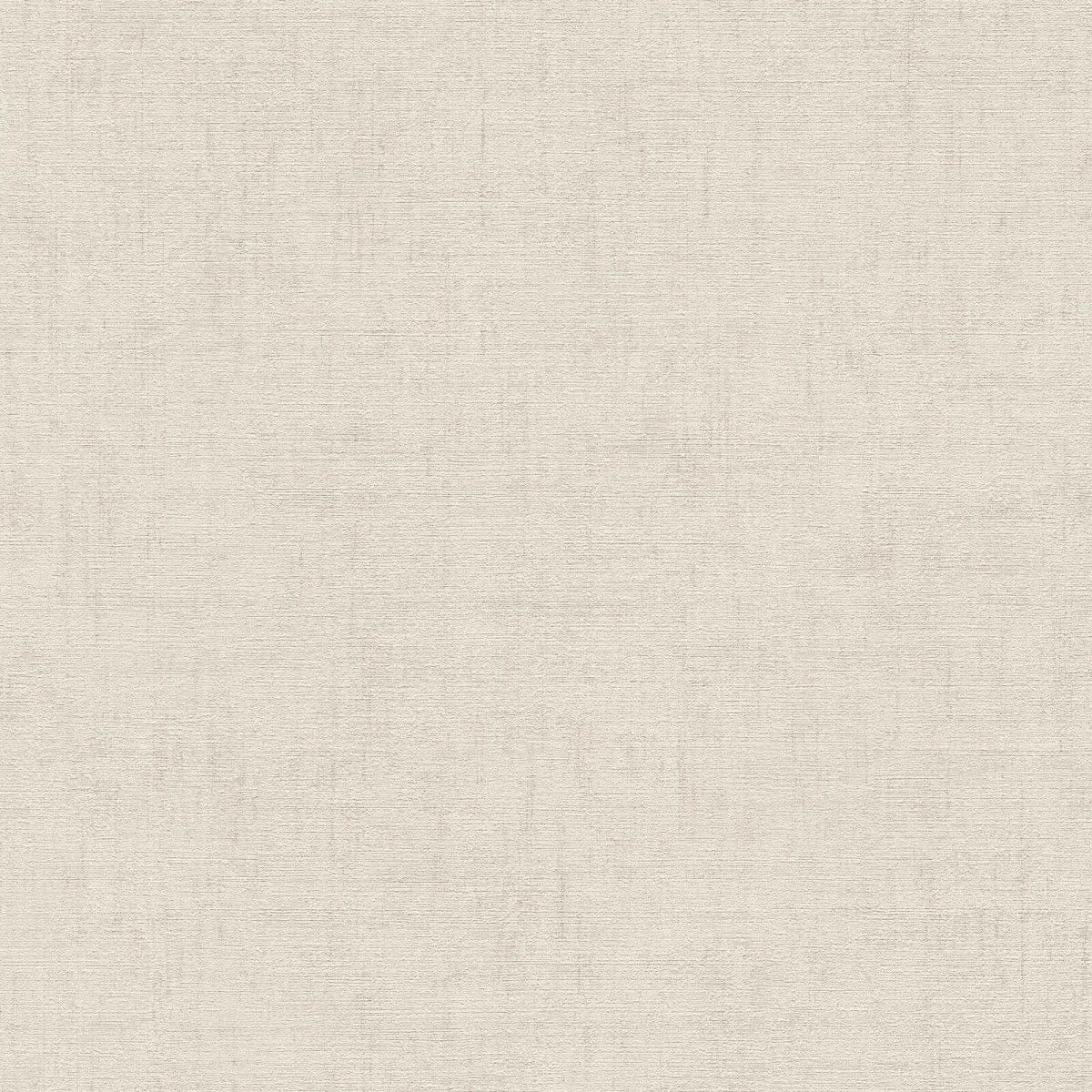 Krēmkrāsas tapetes ar lina tekstūru elegantā un gaišā mūsdienīga dzīvokļa dizainā. SKU: 3007652, AS Creation.