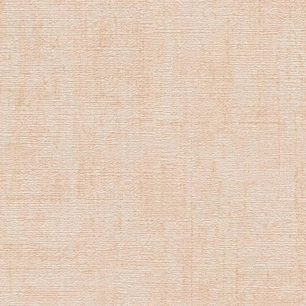 Tuvplāns: rozā vienkrāsainas tapetes ar dabisku un izteiktu lina auduma tekstūru. SKU: 3007651, AS Creation.
