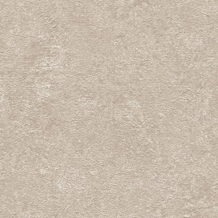 Vienkrāsainas tapete ar dekoratīva apmetuma rakstu, bēšas, 377451 AS Creation