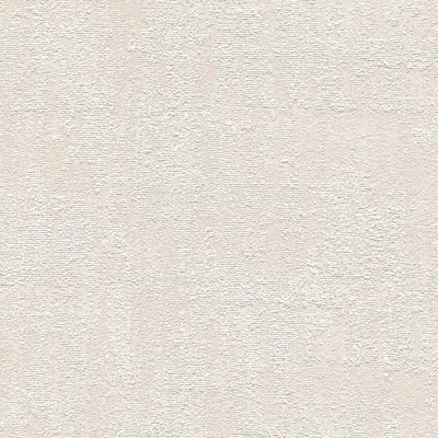 Vienkrāsainas tapetes ar abstrakta tekstūru: krēmkrāsā, 1403436 AS Creation
