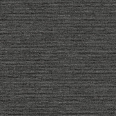 Vienkrāsainas tapetes ar auduma struktūru: melnā krāsā, 1400462 AS Creation