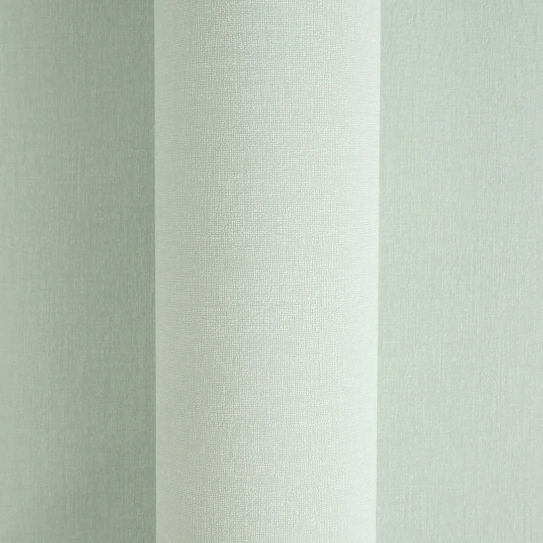 Vienkrāsainas tapetes ar dabisku audekla izskatu, zaļas - 3007125 AS Creation