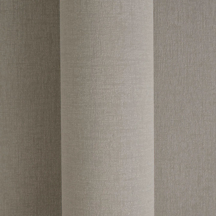 Tapetes ar dabisku audekla izskatu - maiga pelēkā un bēšā krāsā AS Creation