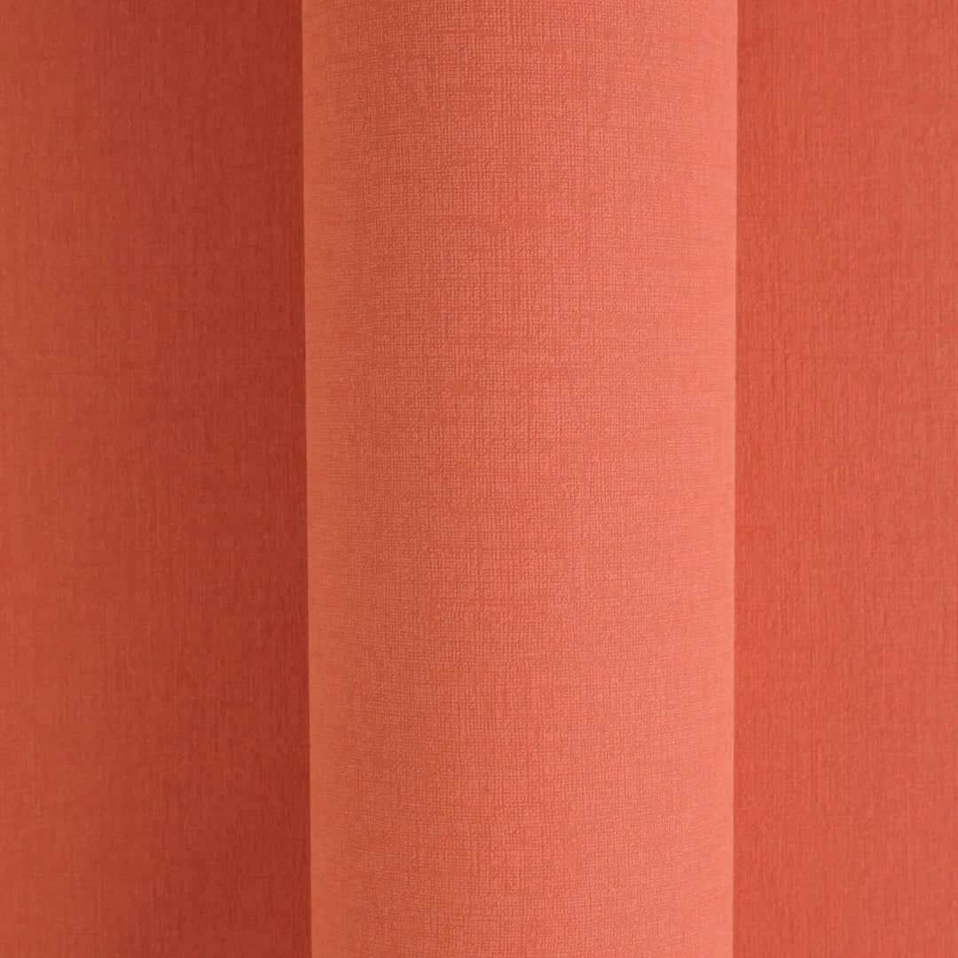 Tapetes ar dabisku audekla izskatu siltā terakotas tonī - 3007132 AS Creation