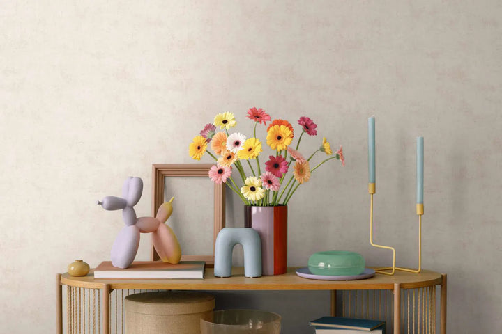 Tapetes ar harmonisku faktūru un matētu virsmu – krēmkrāsā - 3011763 AS Creation