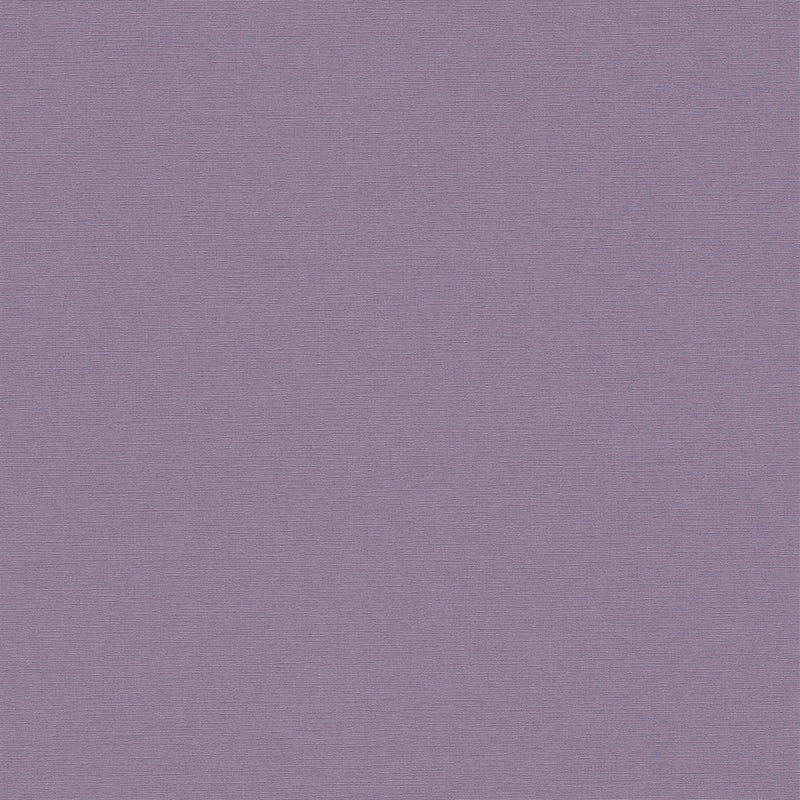 Vienkrāsainas tapetes ar lina tekstūru: violetā krāsā, 1367657 AS Creation