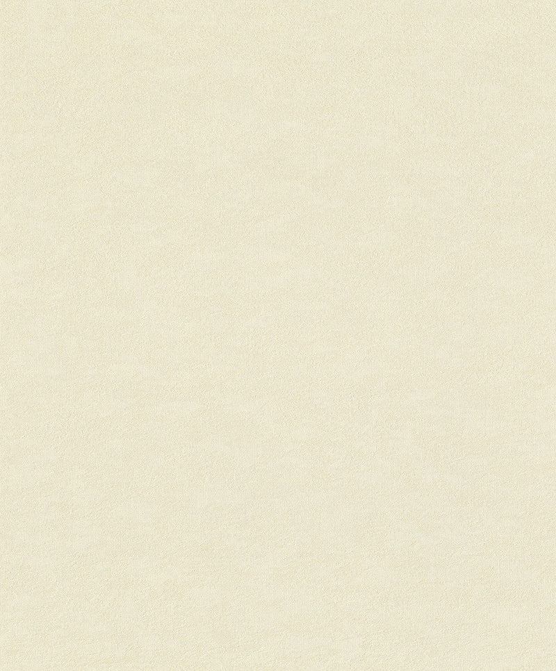 Vienkrāsainas tapetes ar smalku tekstūru, krēmkrāsa, RASCH 1465456 RASCH