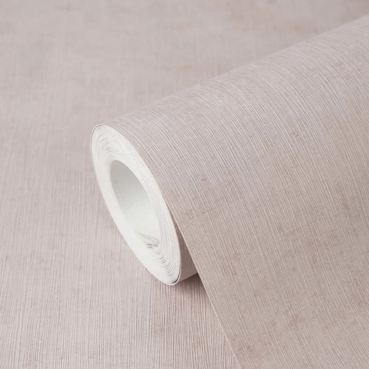 Vienkrāsainas  tapetes ar smalku tekstūru izskatu rozā toņos - 3011747 AS Creation