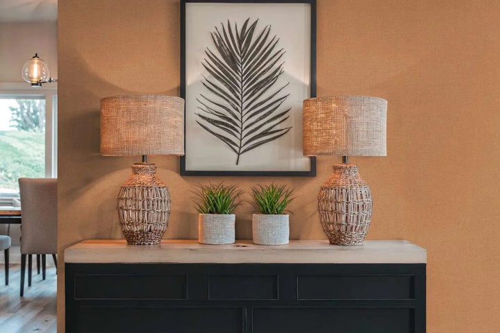 Vienkrāsainas tapetes ar smalku tekstūru| brūnā krāsā - 3012153 AS Creation