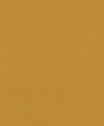 Vienspalviai tapetai su tekstilės tekstūra, medaus geltonos spalvos, 2324501 RASCH