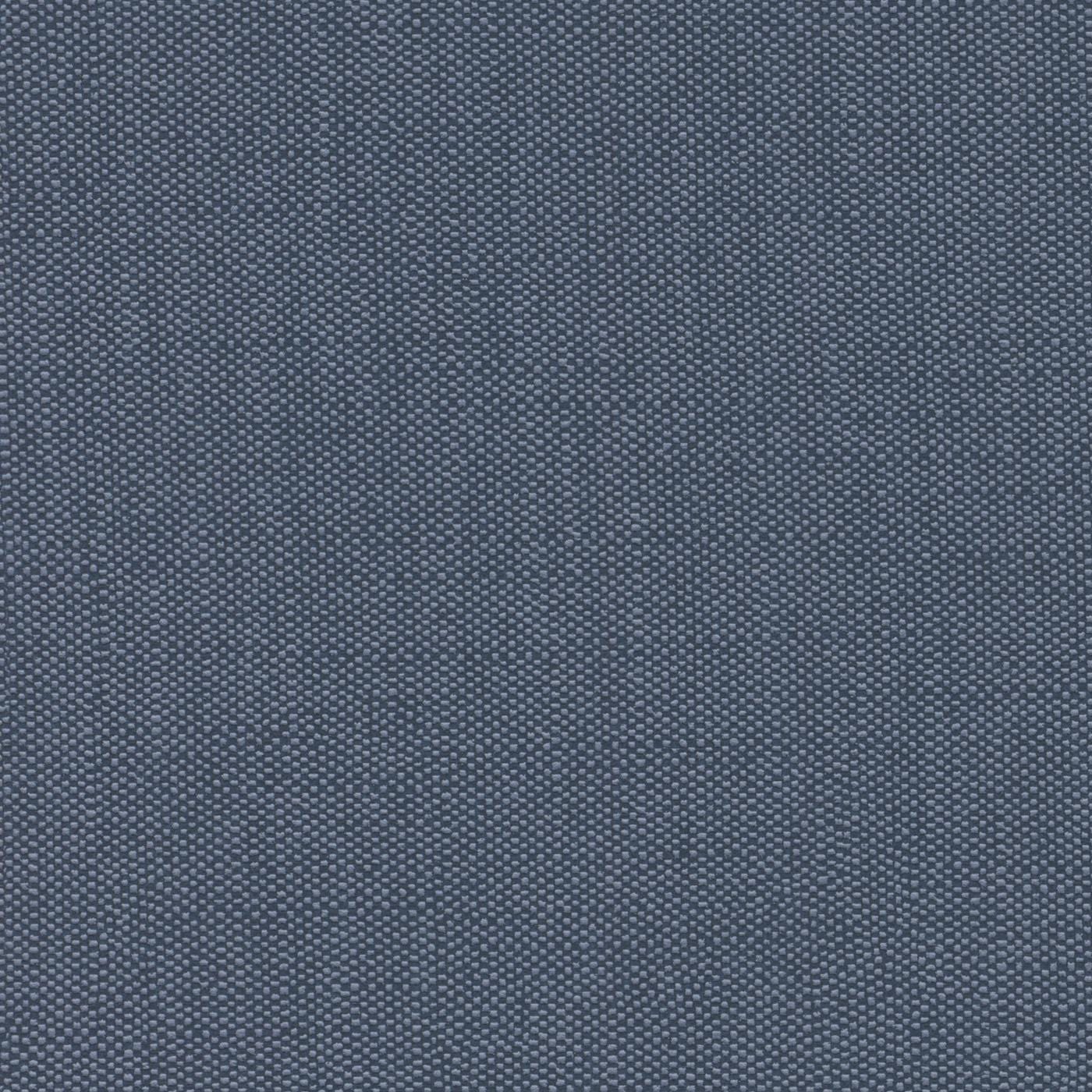 Vienkrāsainas tapetes ar tekstila faktūru tumši zilā krāsā, 633160 RASCH