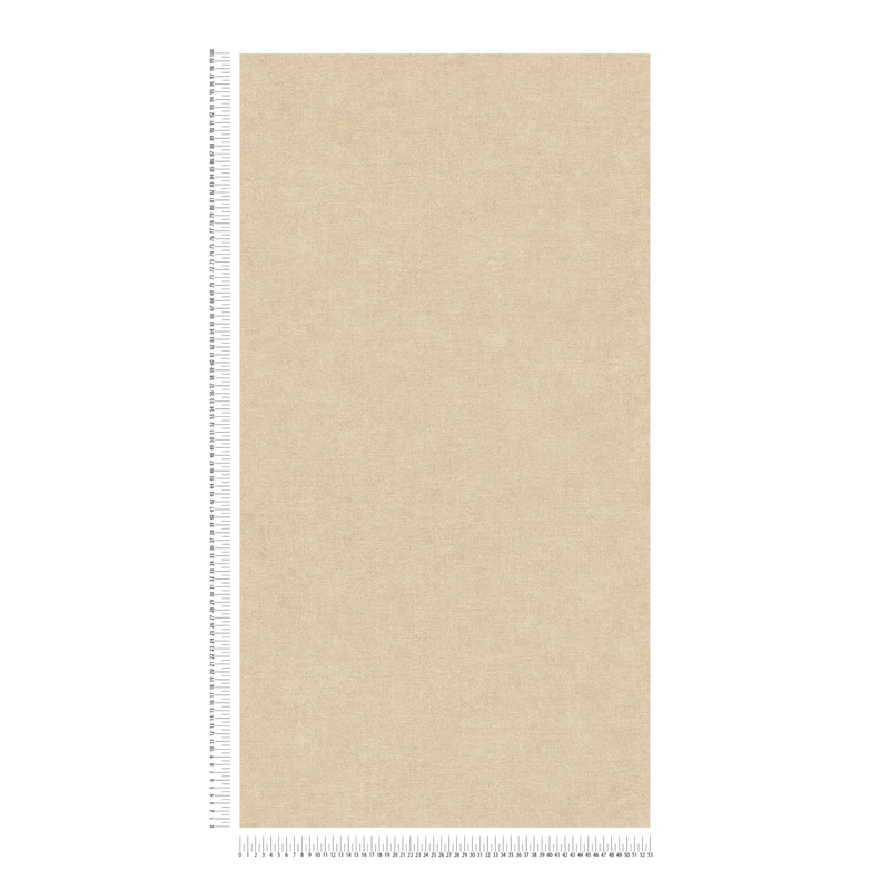 Ühevärviline tapeet tekstiiliga - beež, 1404607 AS Creation