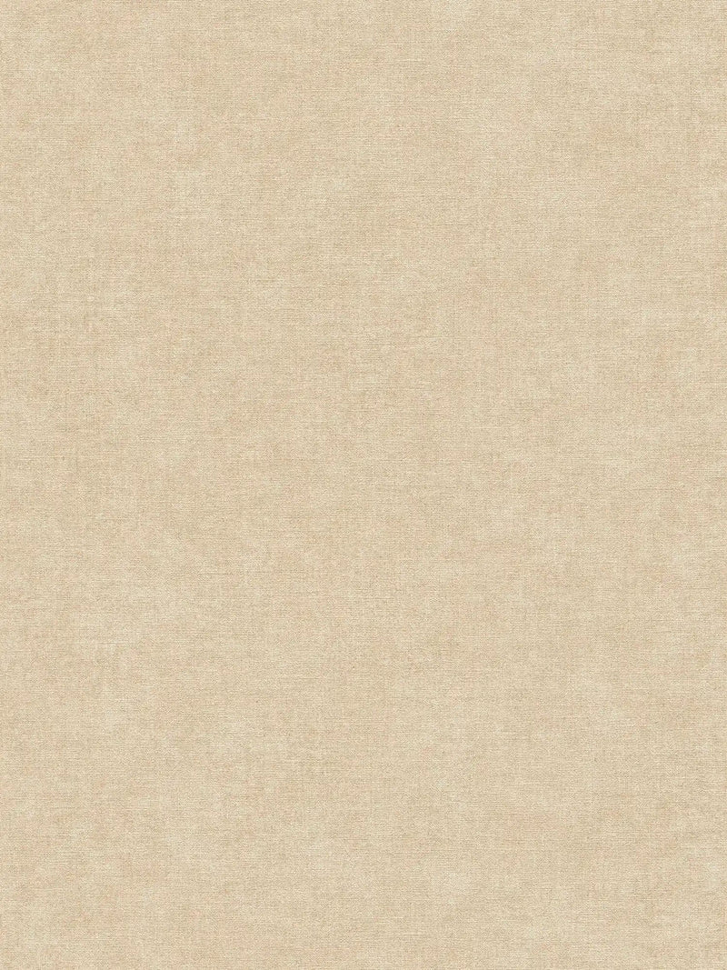 Yksivärinen tapetti tekstiililookilla - beige, 1404607 AS Creation