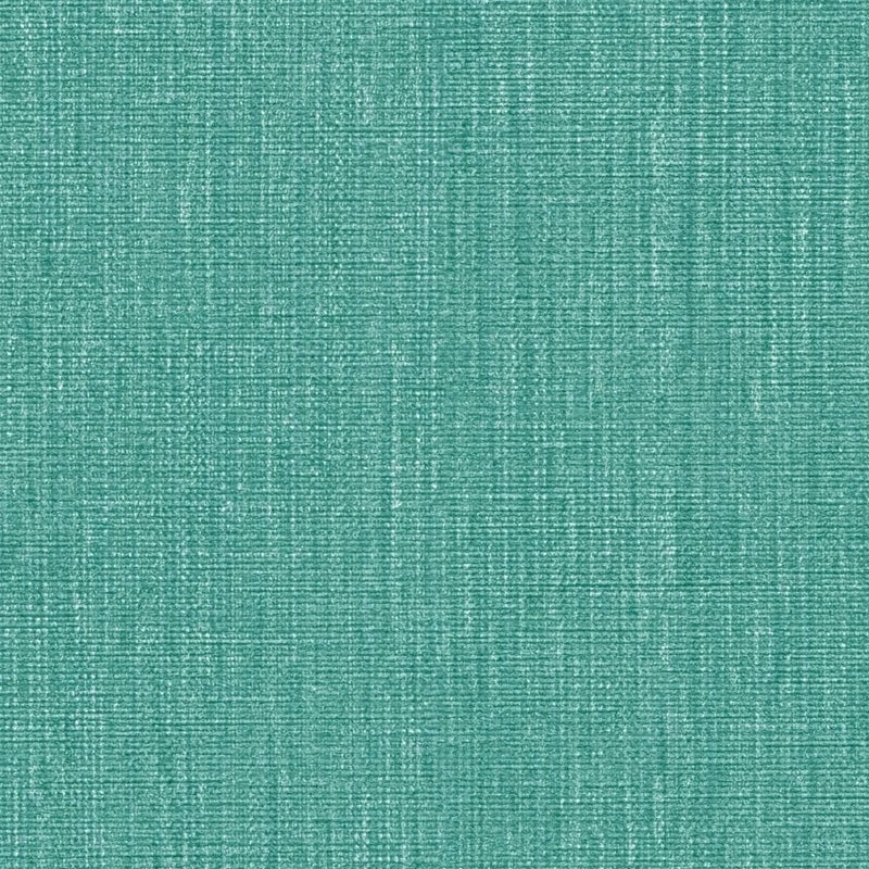 Vienkrāsainas tapetes ar tekstila izskatu - tirkīzā krāsā, 1406353 AS Creation