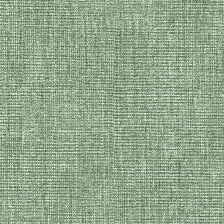 Yksivärinen tapetti tekstiililook - vihreä, 1406347