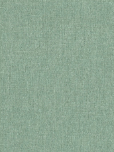 Vienkrāsainas tapetes ar tekstila izskatu - zaļā krāsā, 1406347 AS Creation