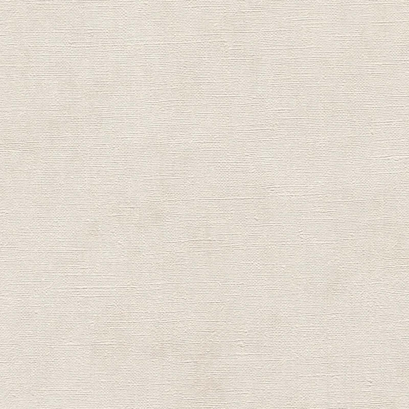 Vienkrāsainas tapetes ar tekstila tekstūru: krēmkrāsā, RASCH, 1204436 AS Creation
