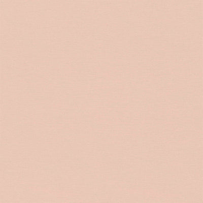 Vienkrāsainas tapetes ar tekstilmateriālu izskatu rozā krāsā, 1373506 AS Creation