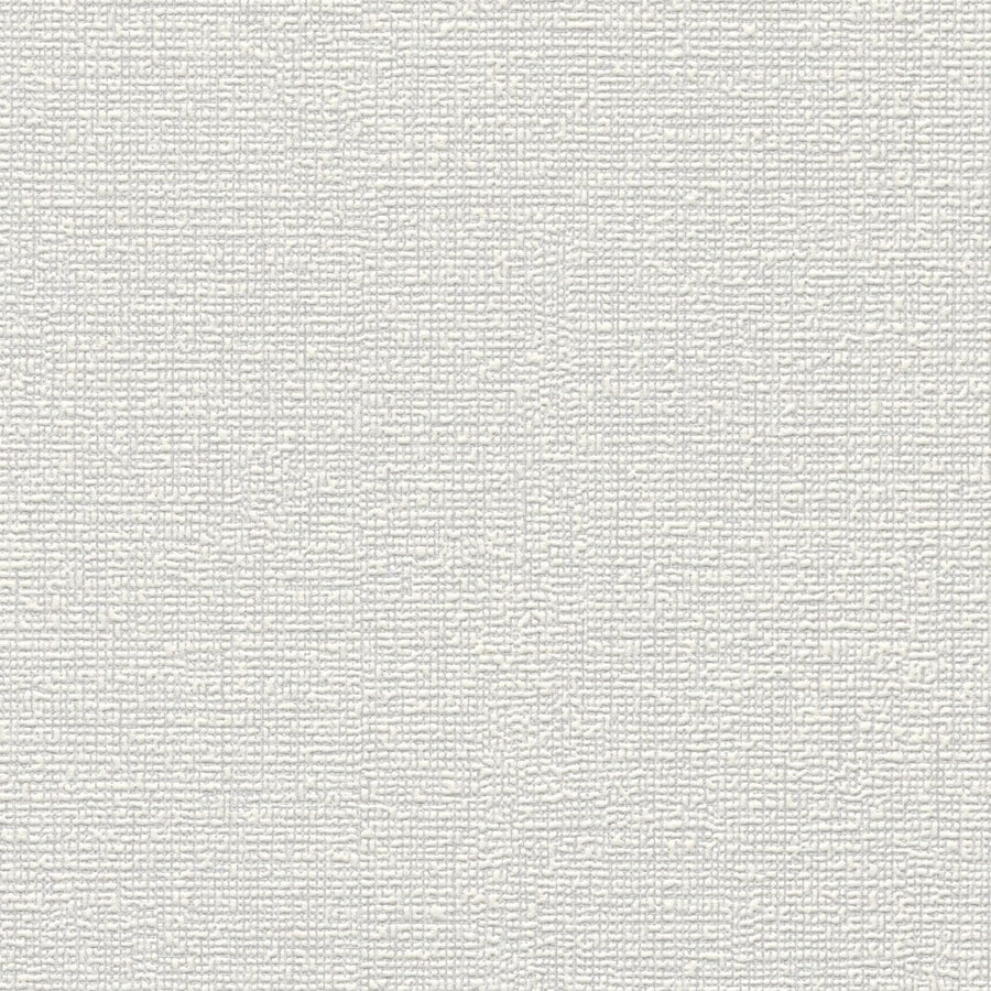 Vienkrāsainas tapetes ar teksturētu virsmu baltā krāsā, Erismann - 3754555 Erismann