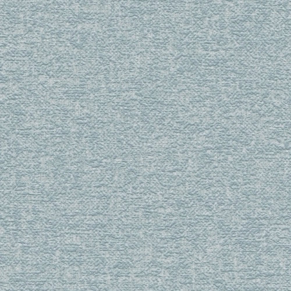 Vienkrāsainas tapetes ar teksturētu virsmu, gaiši tirkīza - 1375753 AS Creation