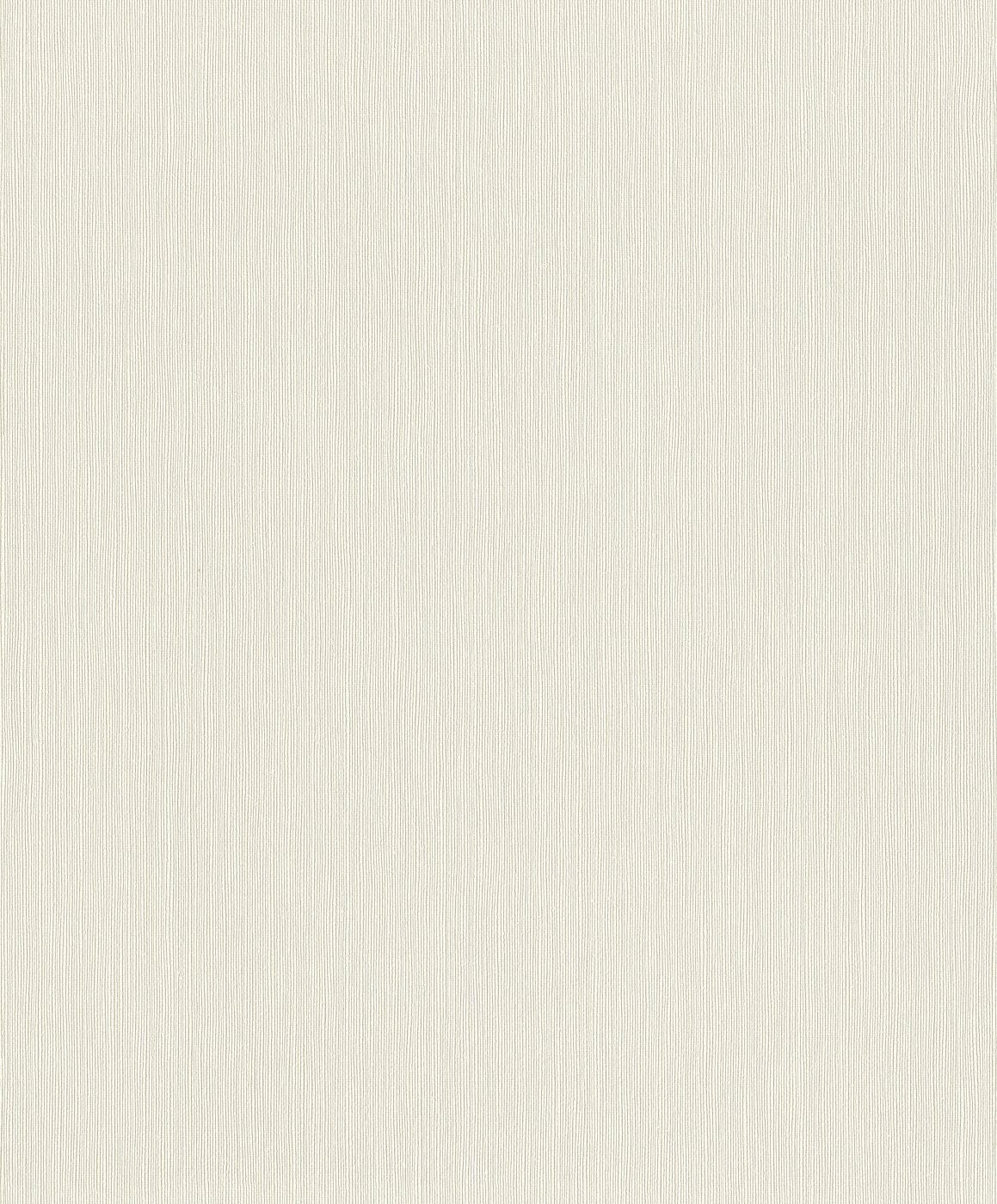 Vienkrāsainas tapetes ar vertikālo tekstūru: baltā, RASCH, 537604 RASCH