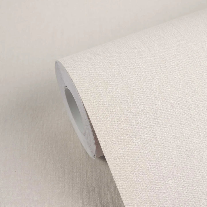 Vienkrāsainas tapetes ar matētu virsmu - baltā, 396551 AS Creation