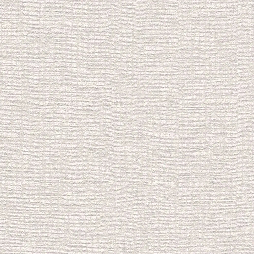 Vienkrāsainas tapetes ar matētu virsmu - baltā, 396551 AS Creation