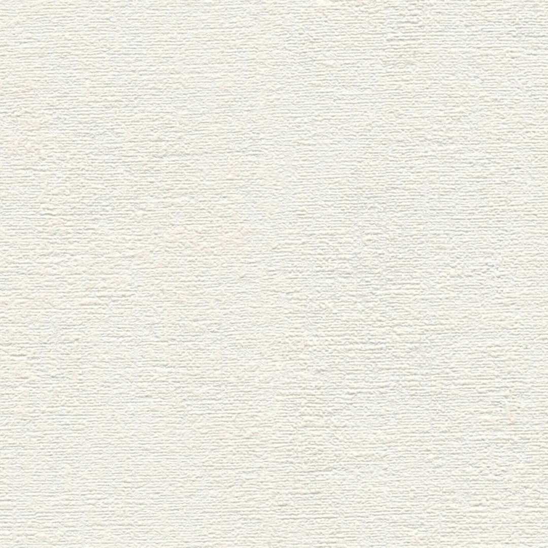 Vienkrāsainas tapetes - baltā krāsā - 393391 AS Creation