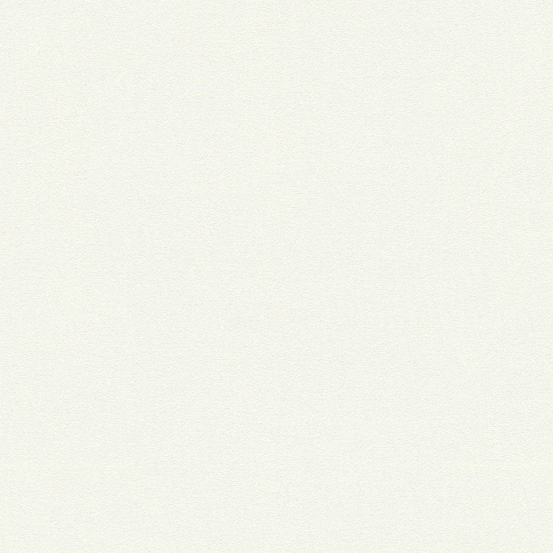 Vienkrāsainas tapetes baltā krāsā, metētas,  AS Creation 1172135 AS Creation