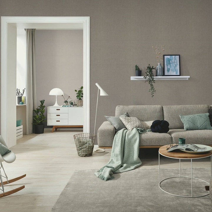 ERISMANN tapetes 4012356: Tumši brūna, spīdums Erismann