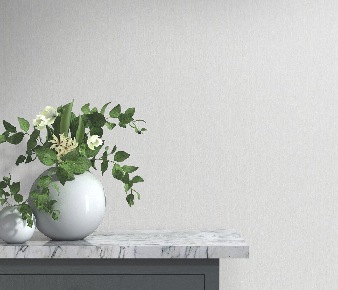 Vienkrāsainas tapetes gaiši pelēkā krāsā, Erismann, 1028110 Erismann