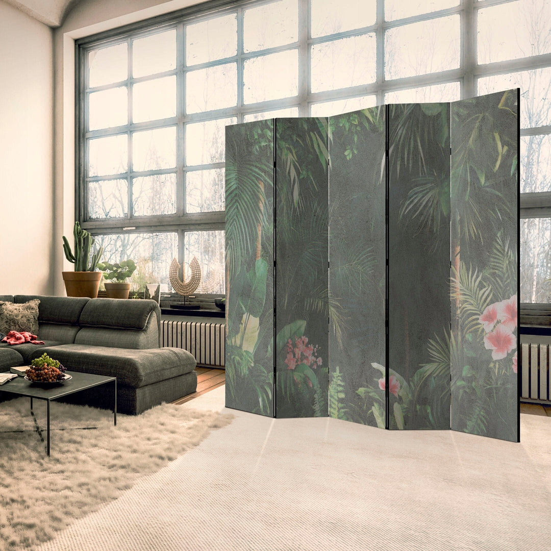 Vienpusējs aizslietnis, 225x172, Džungļi, zaļā krāsā L-ART