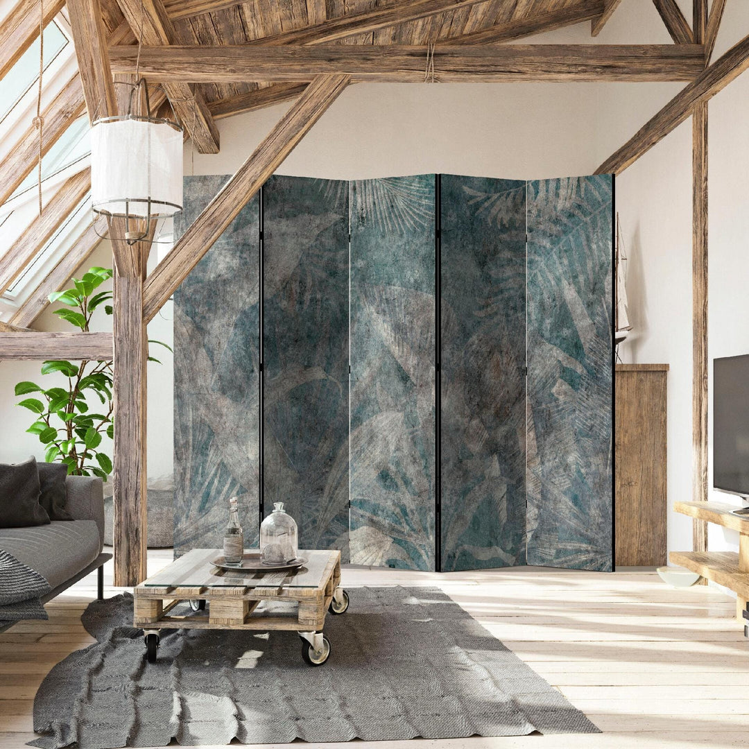 Vienpusējs aizslietnis, 225x172, Tropiskā mistika: Zilganpelēkā krāsā L-ART