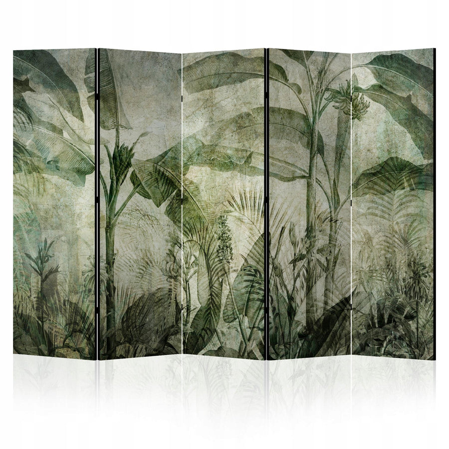 Vienpusējs aizslietnis, 225x172, Zaļas tropiskas lapas L-ART