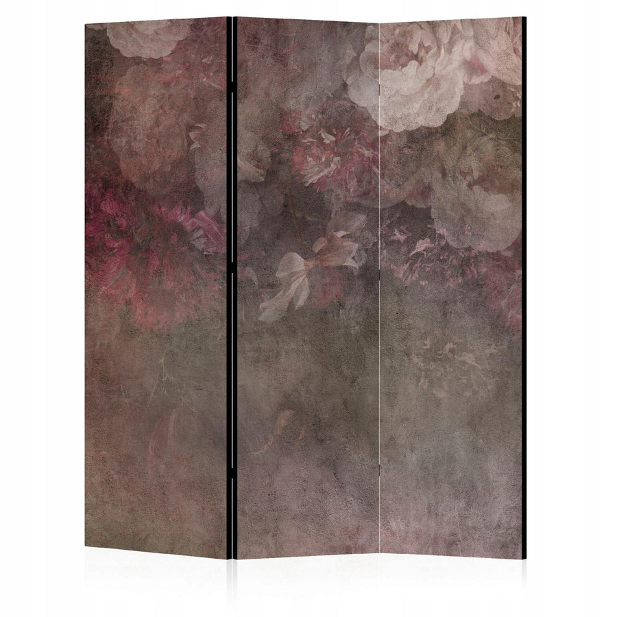 Vienpusējs aizslietnis ar tumšajiem, dūmakainajiem ziediem, 135x172 L-ART