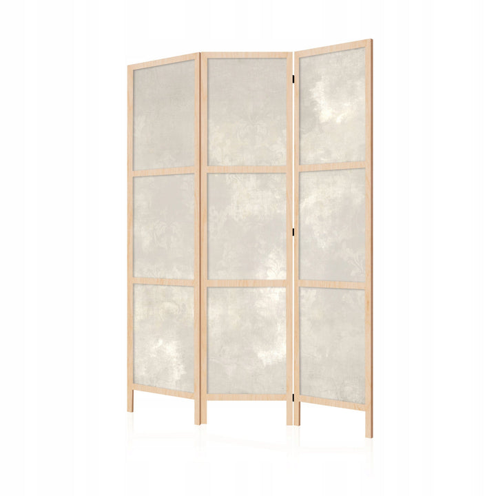 Vienpusējs japāņu aizslietnis 135x172, Klasiskais Damasks minimālismā stilā, krēmkrāsa L-ART