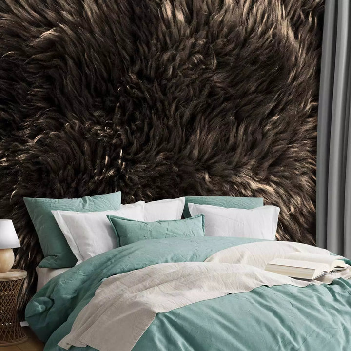 Wall Murals - warm interior (dark shades), 146365