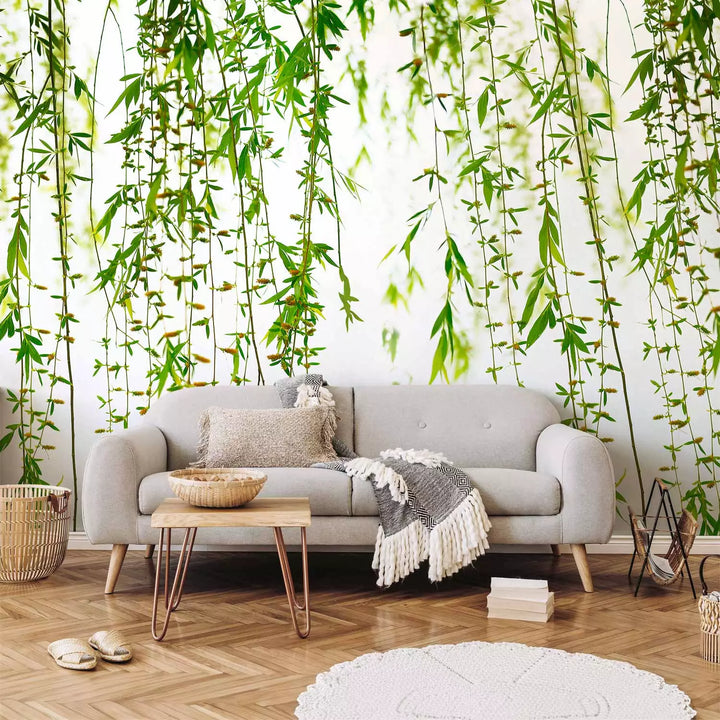 Fototapetes - Smalkas zaļas lapiņas, 151262