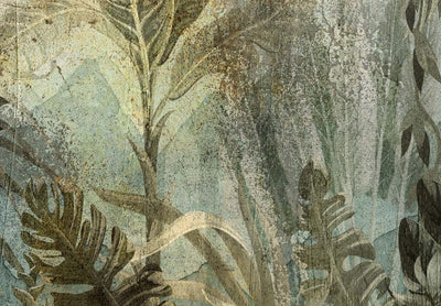XXL izmēra glezna - Eksotiskais tropu mežs dabiski zaļās krāsās, 151492 G-ART