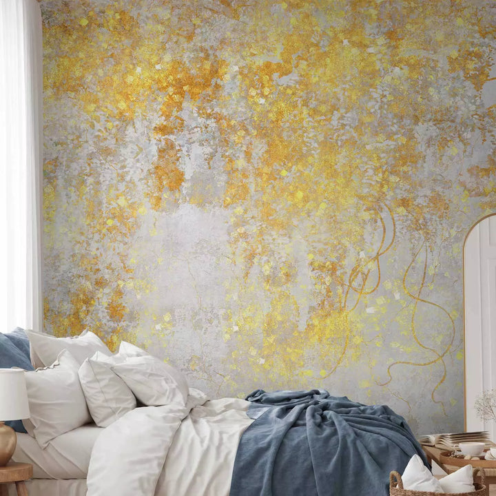 Fototapetes ar abstrakciju - Pazudušais zelts, 137301