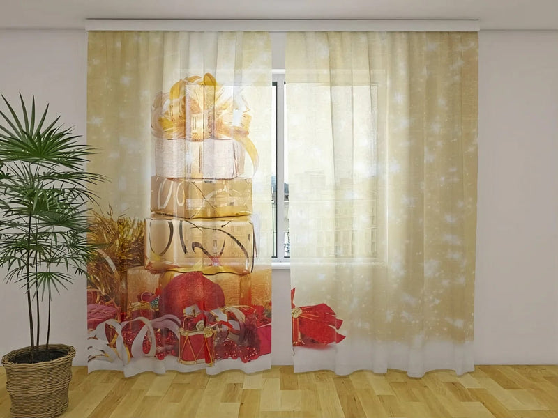 Christmas curtains - Christmas gifts - give a festive mood Tapetenshop.lv