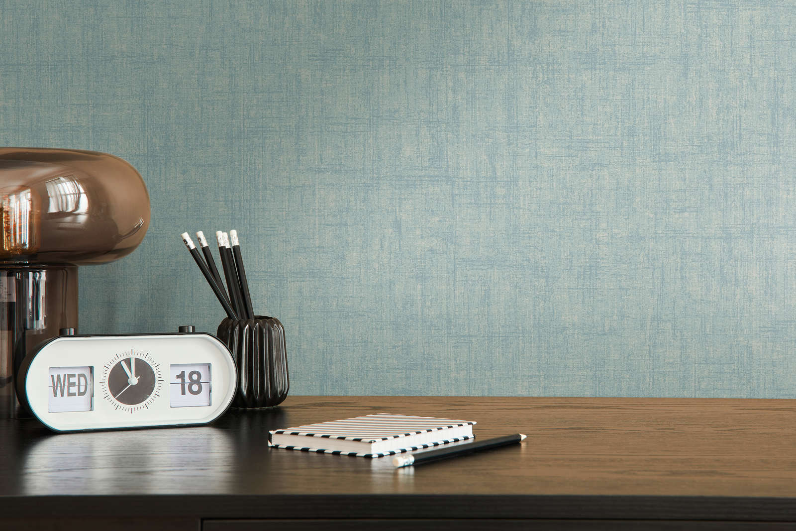 Zilgani zaļas tapetes - AS Creation 1361656 AS Creation