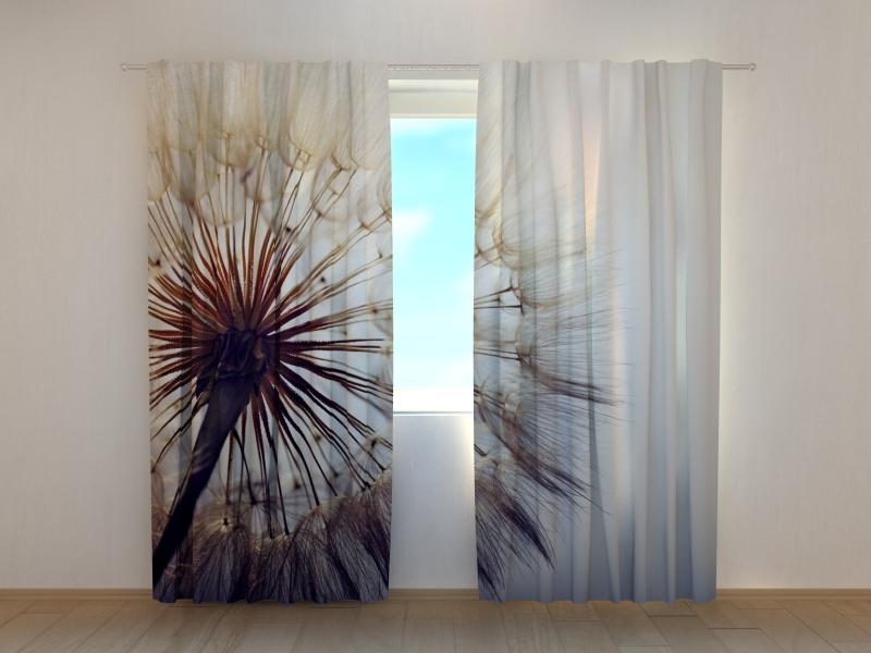 Curtains Charming dandelions 180 x 140 cm (2x90x140 cm) / SCREEN