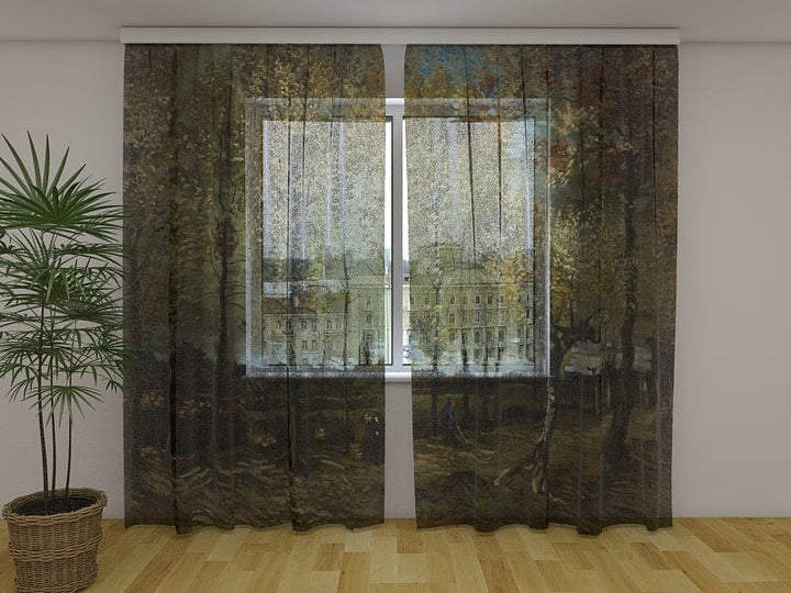 Dienas un nakts aizkari - Nīnene Vinsents van Gogs Tapetenshop.lv
