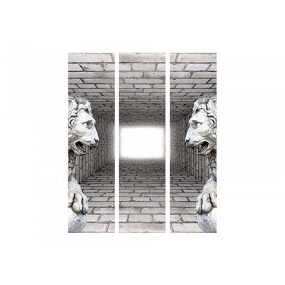 Aizslietnis Akmens lauvas 135x172 cm ART