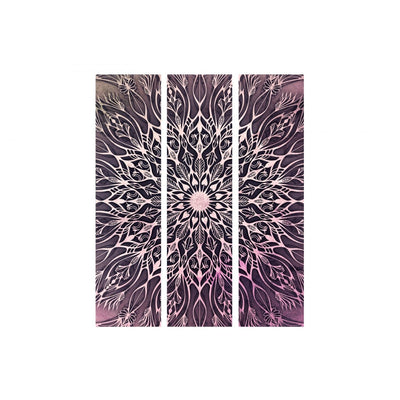 Aizslietnis ar mandalas rakstu - Centrs (rozā) 135x172 cm ART
