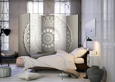 Aizslietnis ar mandalas rakstu - Mandala 3D II 225x172 cm ART