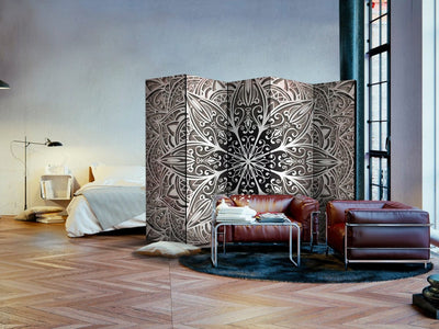 Aizslietnis ar mandalas rakstu - Spalvas (Rozā) II 225x172 cm ART