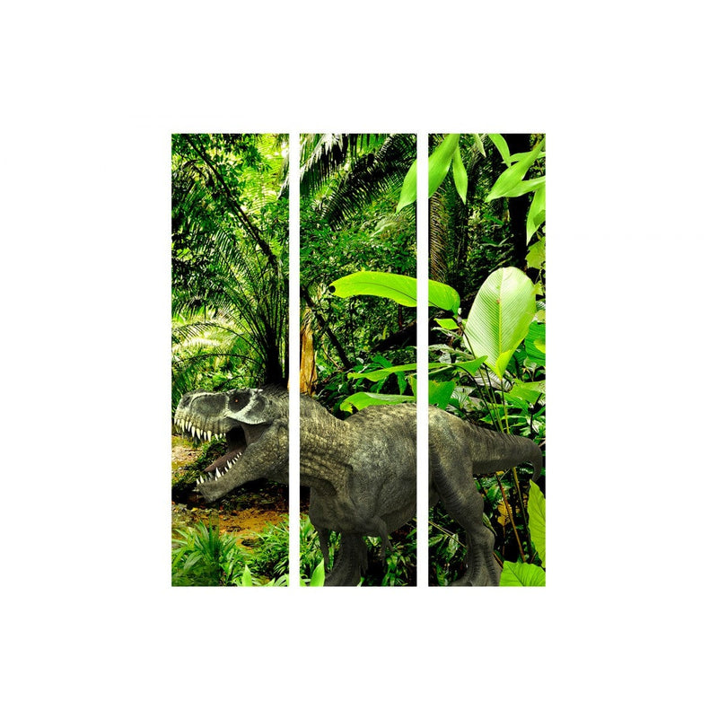 Aizslietnis Dinozauri džungļos 135x172 cm ART
