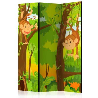 Aizslietnis Džungļi - pērtiķi 135x172 cm ART
